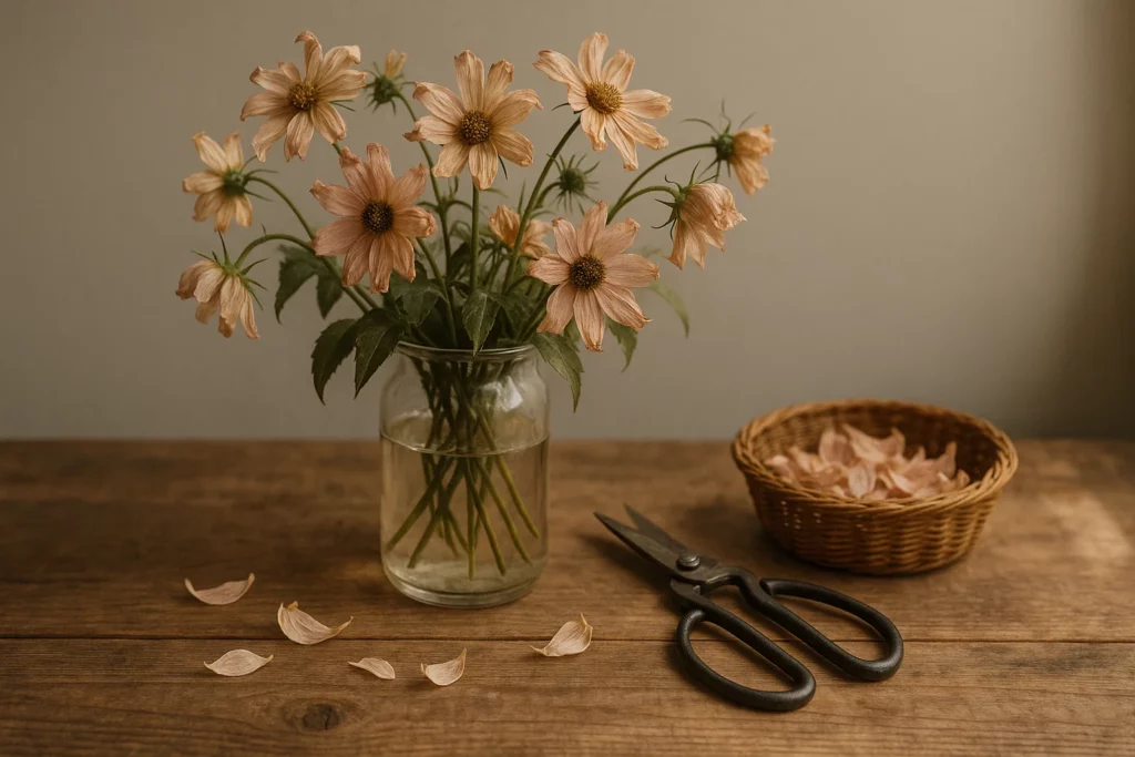 Não Jogue Fora! Ideias Incríveis Para Reaproveitar Flores Murchas em Casa