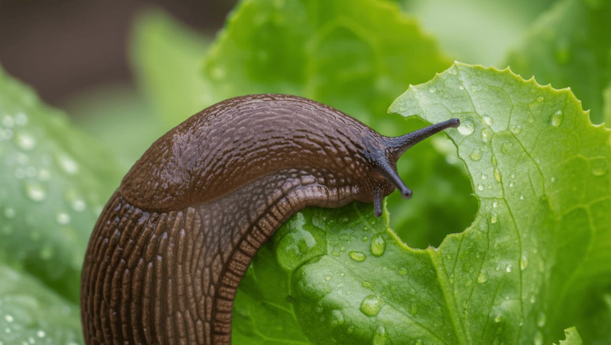 Como eliminar lesmas e caramujos das plantas de forma natural