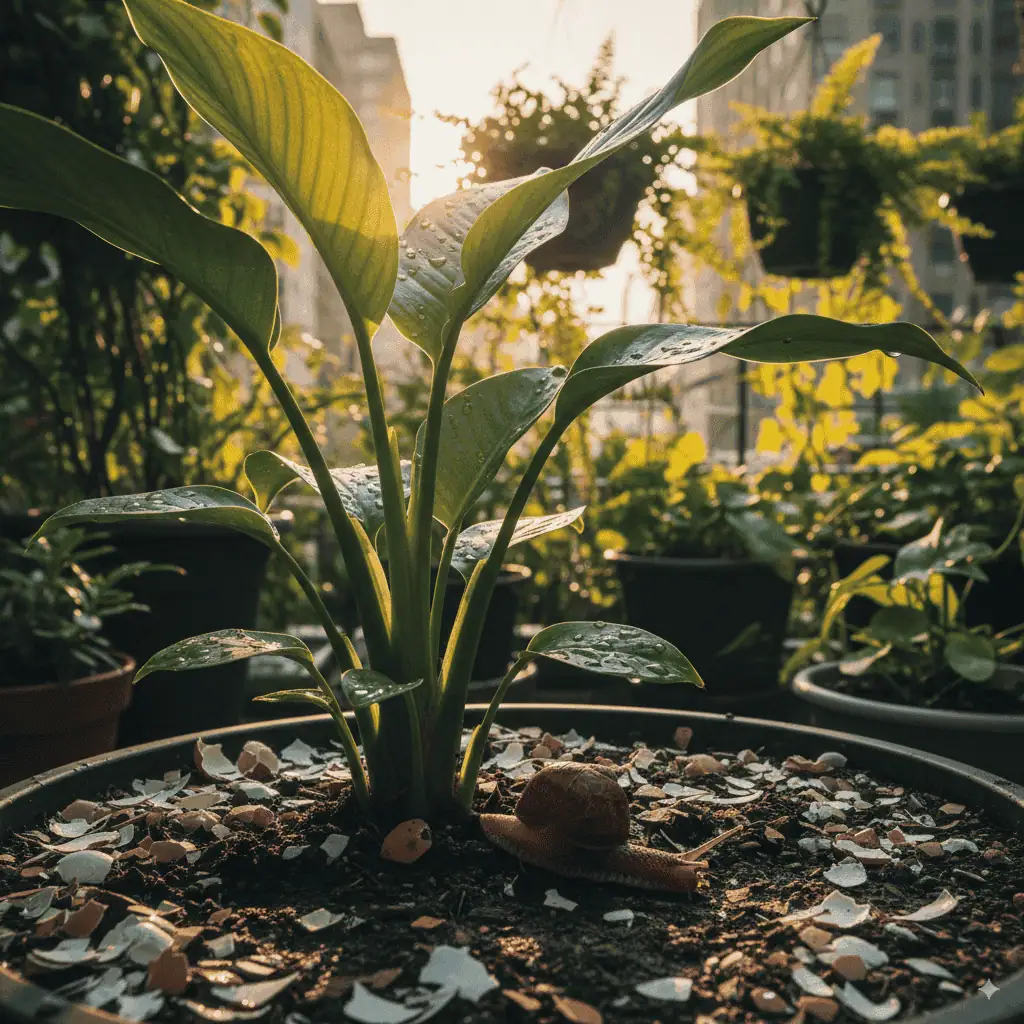 Como eliminar lesmas e caramujos das plantas de forma natural