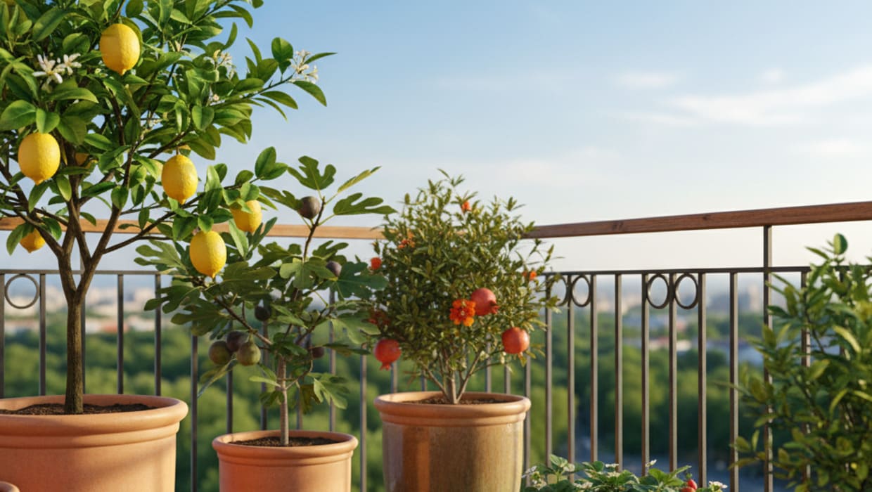 Como montar um pequeno pomar com frutíferas em vasos grandes