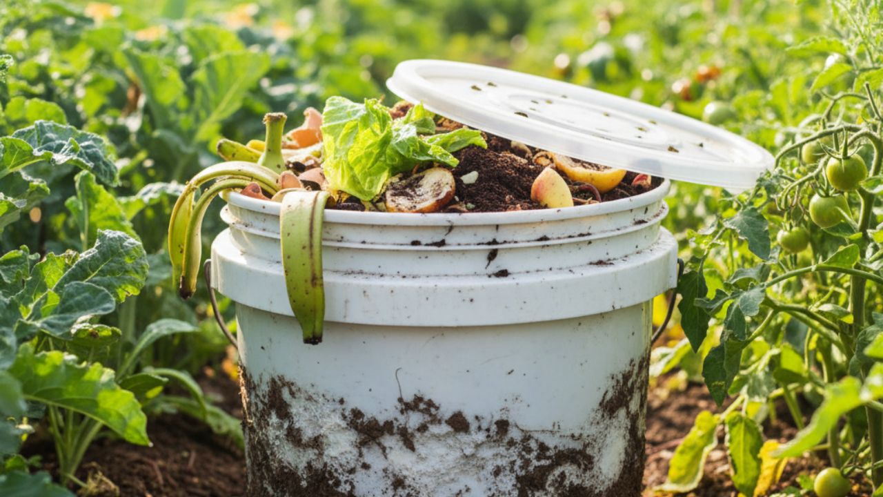 Enterrar um balde no quintal parece estranho, mas o resultado surpreende