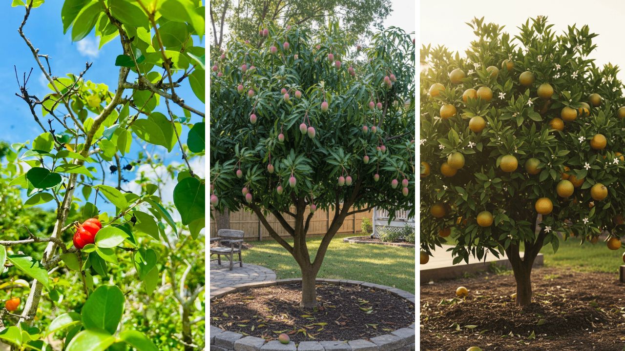 Árvores frutíferas de crescimento rápido para transformar o quintal em um pomar cheio de vida