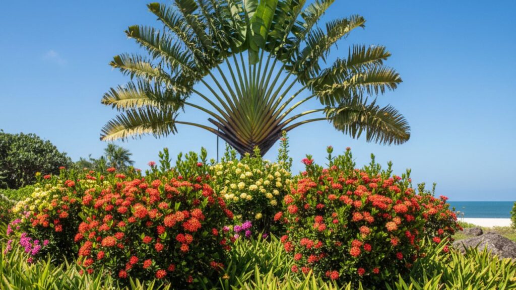 Essas plantas convivem bem com a maresia e são resistentes em áreas litorâneas